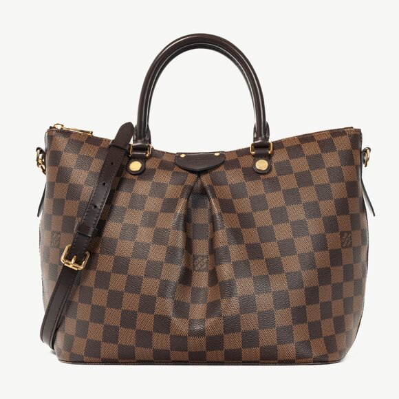 Louis Vuitton Handbags - Louis Vuitton Siena MM Damier Ebene Canvas Tote